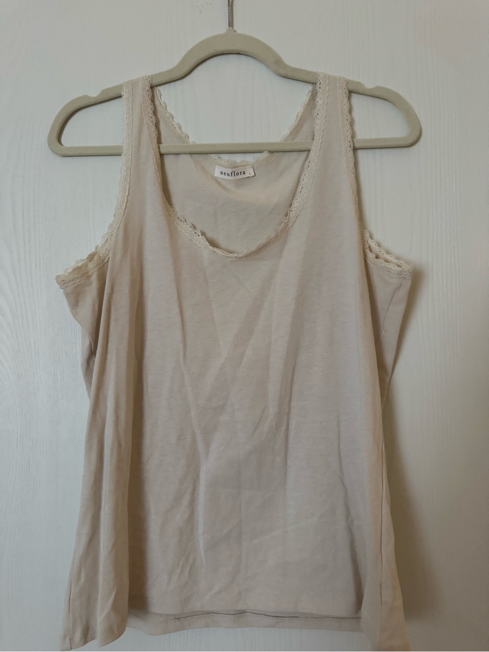 Neuflora Lace-Trim Tank Top